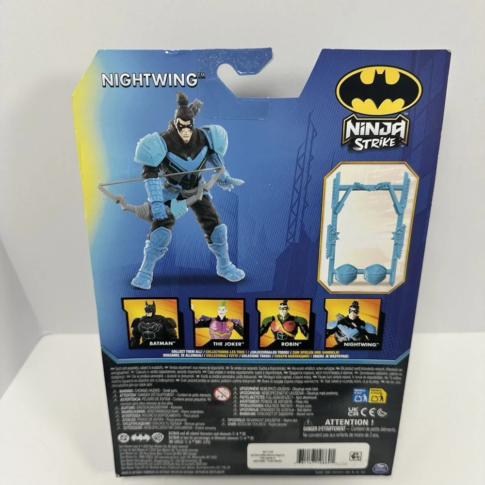 DC Batman Ninja Strike Nightwing Action‎ Figure with Weapons Sealed